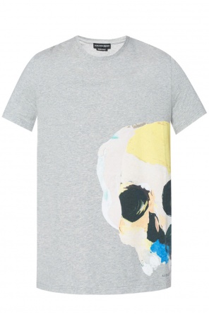 Skull-printed t-shirt, zdjęcie 1 Skull-printed t-shirt od Alexander McQueen